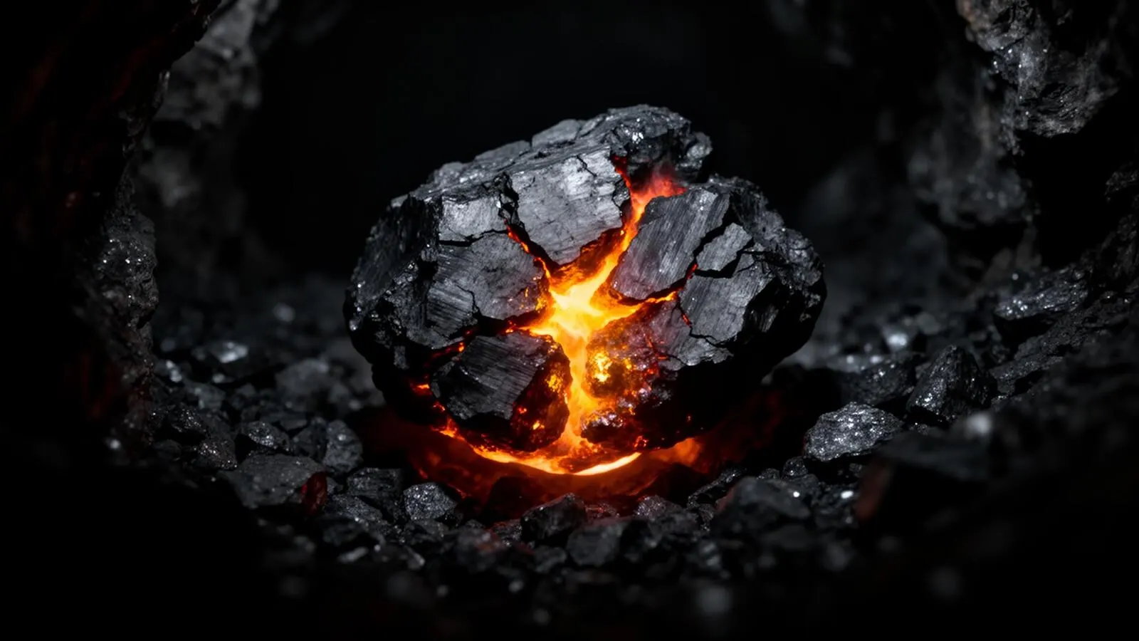 Ember glowing with latent potential